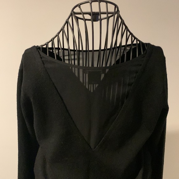 Little black sweater dress - Picture 4 of 4